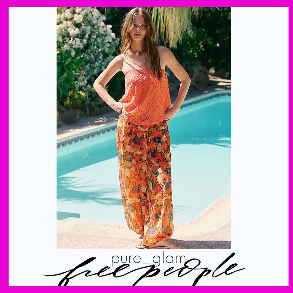Free People floral pants